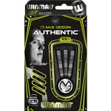 WINMAU Winmau MvG Authentic steeltip dartpijlen 26 gr. zwart/groen
