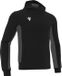 Macron Sweat à capuche electro noir/gris XXXXL
