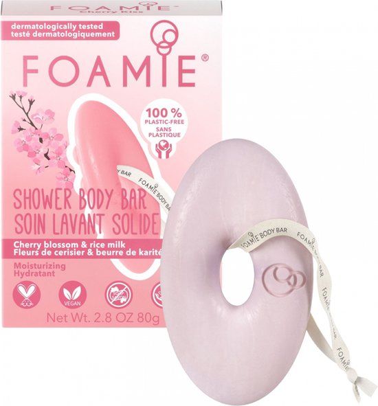 Foamie Body Bar Cherry Kiss - 80g - Unisex