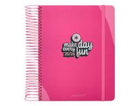 Antartik Schoolagenda, 25-26, spiraalbinding, fun day, pagina, A5, tweetalig, FSC, 80 g