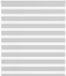 vidaXL Zebra Rolgordijn Lichtgrijs 135x150 cm