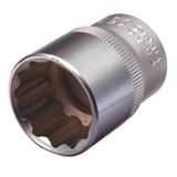 KS Tools 917.1370-E 1/2" Dopsleutel, twaalfkant, 3/8", Hanger
