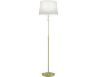 TRIO LYON - Vloerlamp - Messing mat - 3x E27 - In hoogte verstelbaar