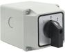 Merkloos Interrupteur universel - Étanche - Boîtier robuste - 3 positions - 25 A - 380 V - Convient pour le démarrage de moteur - Plastique