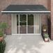 Maison Exclusive - Parasol électrique à commande manuelle, anthracite, 3,5 x 2,5 mètres