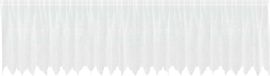 vidaXL Lacegordijn Wit 100 x 600 cm Polyester