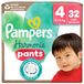 Pampers Harmonie Pants - Maat 4 (9kg-15kg) - 32 Culottes