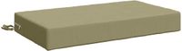 vidaXL Zitkussen SOEST 100% Polyester Lichtgroen 70 x 40 x 10 cm