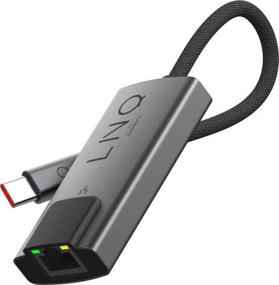 LINQ Connects 2.5Gbe USB-C Ethernet Adapter