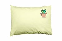 Bona Basics Decoratieve kussenhoes Licht Geel 50x35 cm