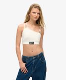 Superdry Top Court Sdx Sesh Édition Limitée Blanc Taille: XS/S