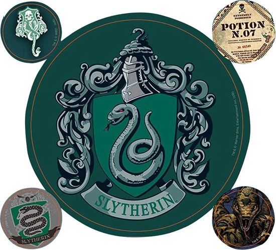 Merkloos HARRY POTTER VINYL STICKERS SLYTHERIN