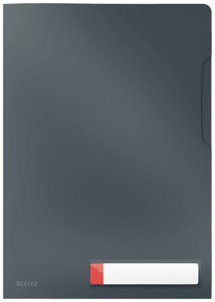 Leitz A4 Conventional File Folder - Polypropylene (PP) - Black