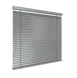 time4blinds - Aluminium Jaloezieën - 1500x1900mm, Bediening Links, Lamellen 50mm, Zilver