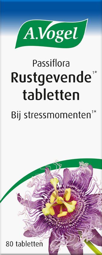 A.Vogel Passiflora Rustgevende tabletten - 80 stuks