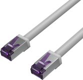 Flexline S/FTP CAT6a 10 Gigabit netwerkkabel / grijs - PVC - 7,5 meter