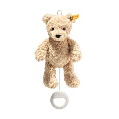 Steiff Muzikale Teddybeer Jimmy lichtbruin, 26 cm