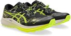 Asics Fuji Lite 5 Chaussure de course Rigide Unisexe Noir/Safety Yellow Taille 44