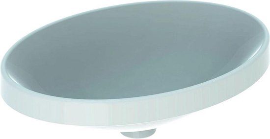 Geberit VariForm Opbouwwastafel Ovaal 55x40 cm - Wit