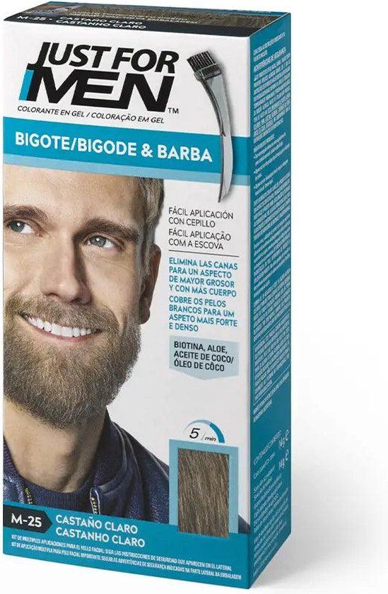 Just For Men Permanente Kleur Baard/snor (15 ml)