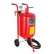 VEVOR Pneumatische zandstraalmachine van staal, rode zandstraalmachine met zandcabine 40 l