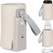 Lionelo Thermup GO Plus - Flessenwarmer Draagbaar - USB-C - LCD - Beige