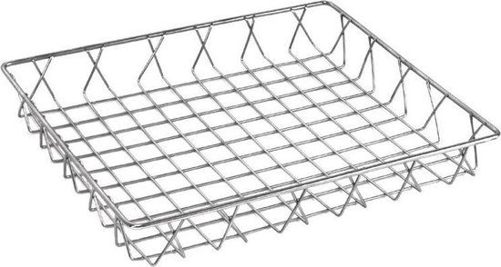 Olympia RVS Buffetmand 350x300x50mm - Grijs