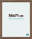 Your Decoration - Cadre photo 56x71 cm - MDF - Noyer Foncé - Mura