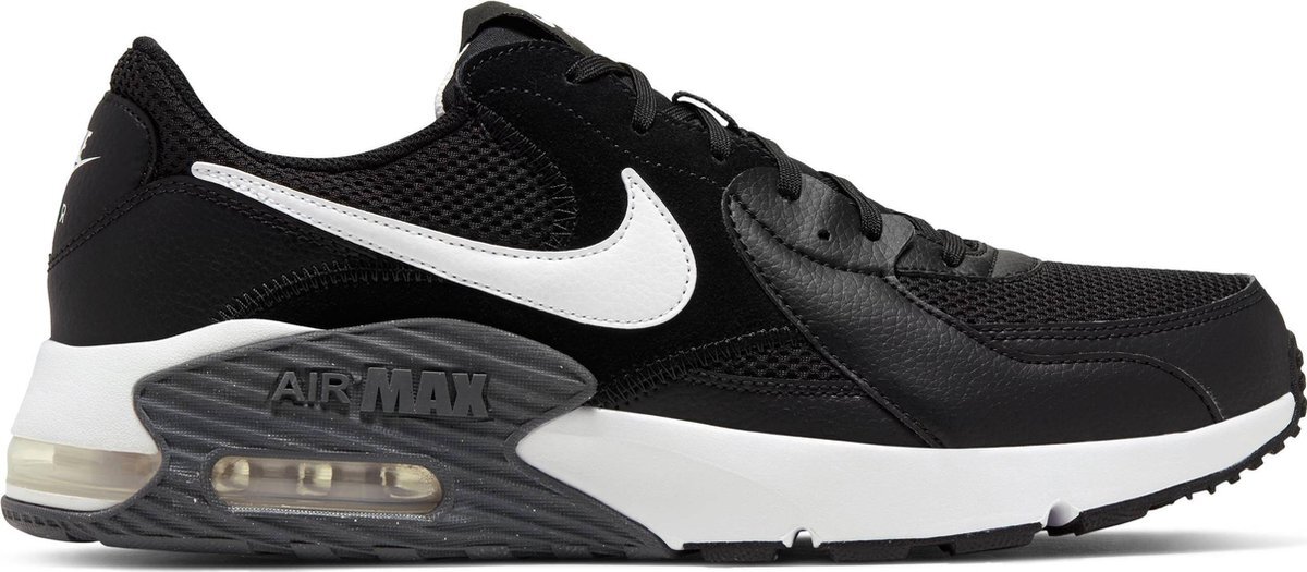 Nike Air Max Excee Heren Sneakers - Black/White-Dark Grey - Maat 44