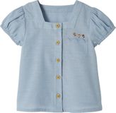 Vertbaudet Set bloemetjesblouse en korte broek baby double stone