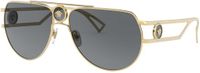 VERSACE Zonnebril 0V2225 Goudkleurig Metaal Unisex