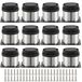 12 Stuks Pieds de meuble réglables en Inox pour meubles DIY
