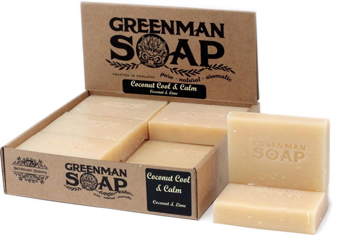 Greenman Handzeep - Kokos & Limoen - 100g - 5055796595402