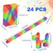 Serpent magique - 24 blocs - Puzzle cube - Petits cadeaux pour enfants - À partir de 5 ans