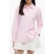Tommy Hilfiger Regular Oxford Shirt Pink Daisy/stripe