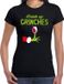 Bellatio Decorations Fun drank humor Kerst T-shirt wijn drinken - dames - zwart L