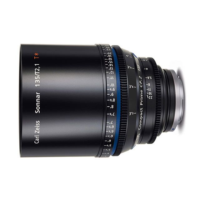 Zeiss Compact Prime CP.2 135mm T2.1 Canon EF-Mount Lens