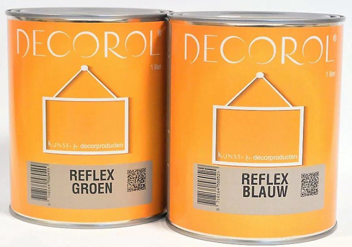 Neverlak Decorol Reflex Geel verf 1 liter