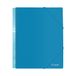 Geore documentenmap met 20 hoezen (40 micron), A4, spiraalbinding, blauw
