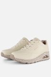 Skechers Uno - Safari Time Dames Sneakers - Wit - Maat 39