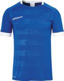 Uhlsport Division 2.0 Shirt Korte Mouw Heren - Wit / Royal | Maat: XL