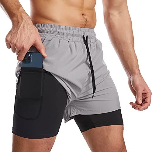 Danfiki Heren 2-in-1 Sportshorts
