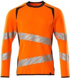 Mascot Accelerate Safe Sweatshirt 19084-781 - hi-vis oranje/donkermarine - 4XL