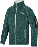Regatta Kids Junior Newhill Full Zip Marl Fleece