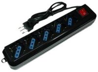 Link Nilox MGLP859 power uitbreiding 1,5 m 5 AC-uitgang(en) Binnen Zwart