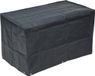 Merkloos Afdekhoes/beschermhoes gas barbecue 165 x 63 x 90 cm Grijs Kunststof