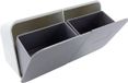 Merkloos - Zwarte Plastic Wattenstaafjes Dispenser