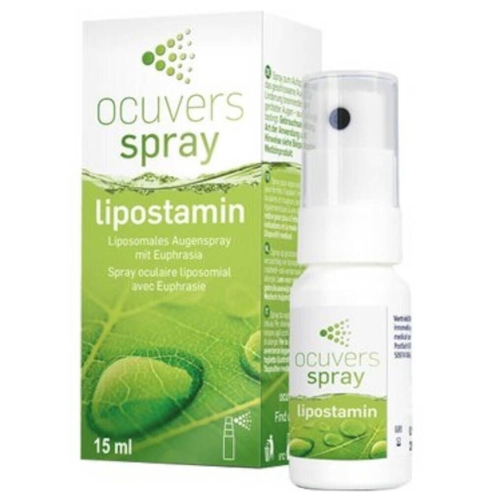 Ocuvers Lipostamin Oogspray 15 ml spray