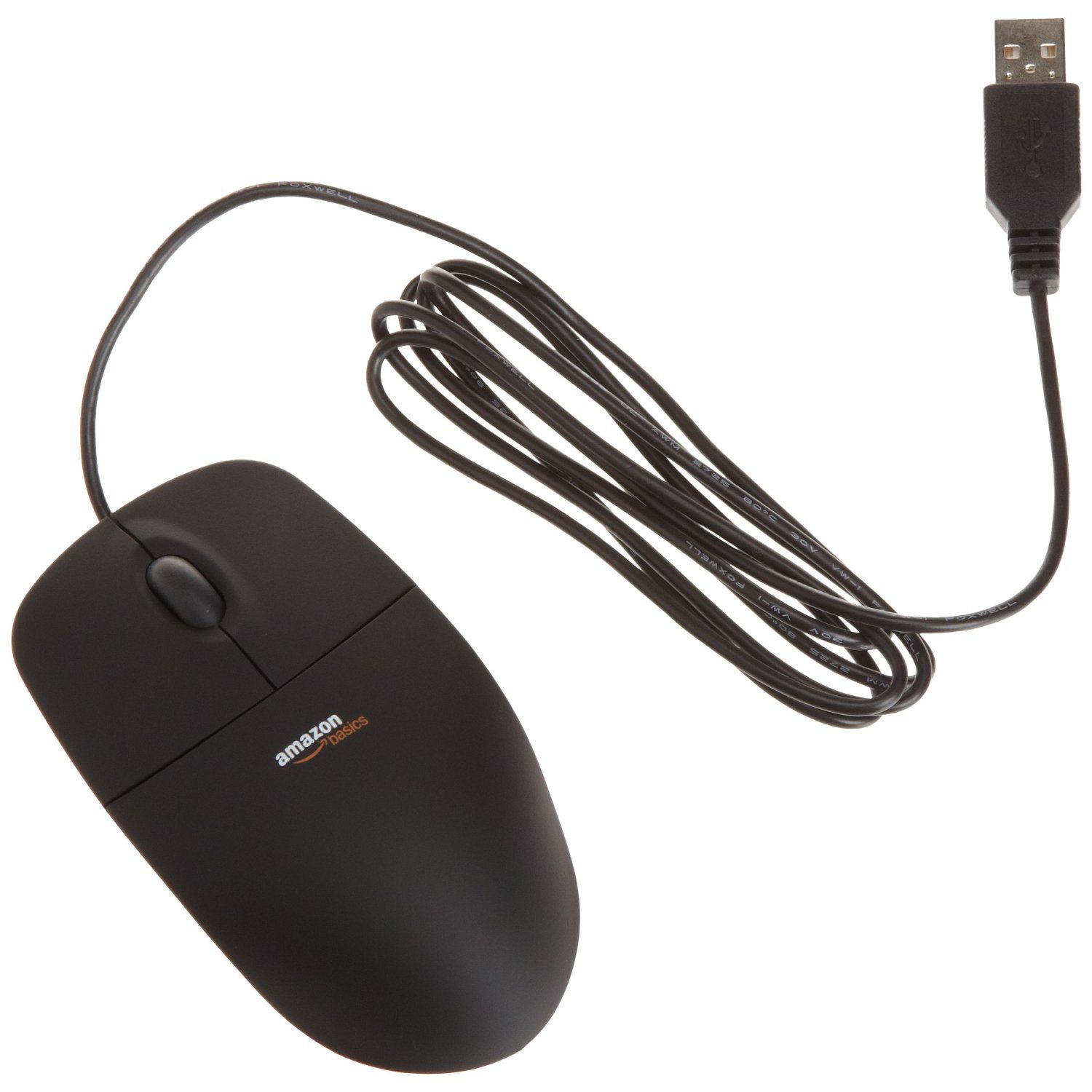 AmazonBasics MSU0939 - Muis - Zwart