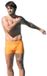 Squba Boxer de natation d'entraînement Jaune 2XL Homme